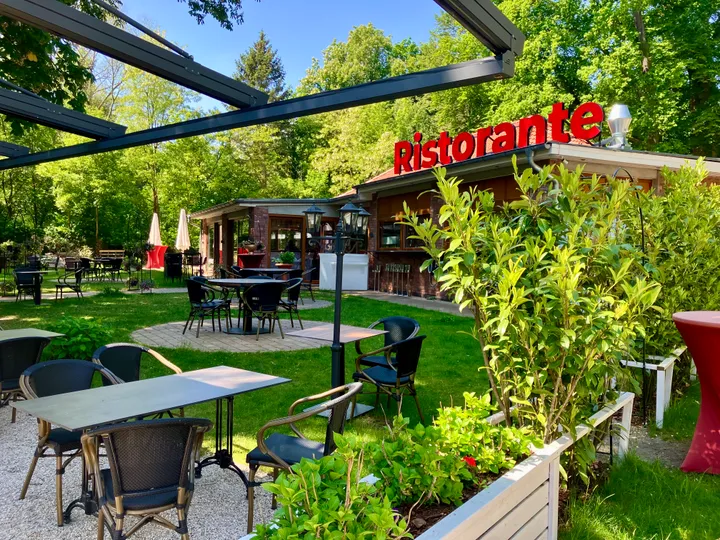 Grass, Plant, Indoors, Restaurant, Garden, Nature, Outdoors, Interior Design, Chair, Furniture, Backyard, Yard, Scenery, Cafeteria, Park, Dining Table, Table, Architecture, Building, House, Housing, Patio